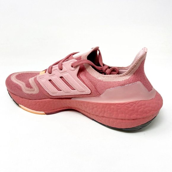 Adidas UltraBoost 22 Wonder Red Mauve Orange Womens Running Shoes GX9133 - Picture 3 of 6